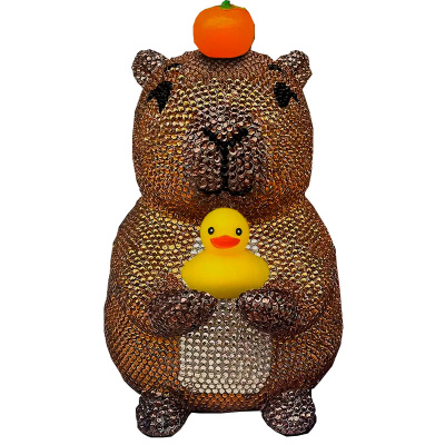 Алмазная мозаика на копилке Capybara Draw me! 156-TZ040 1